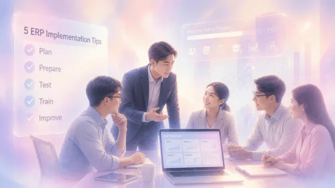 5 แนวทางวางระบบ ERP ให้สำเร็จสำหรับธุรกิจ