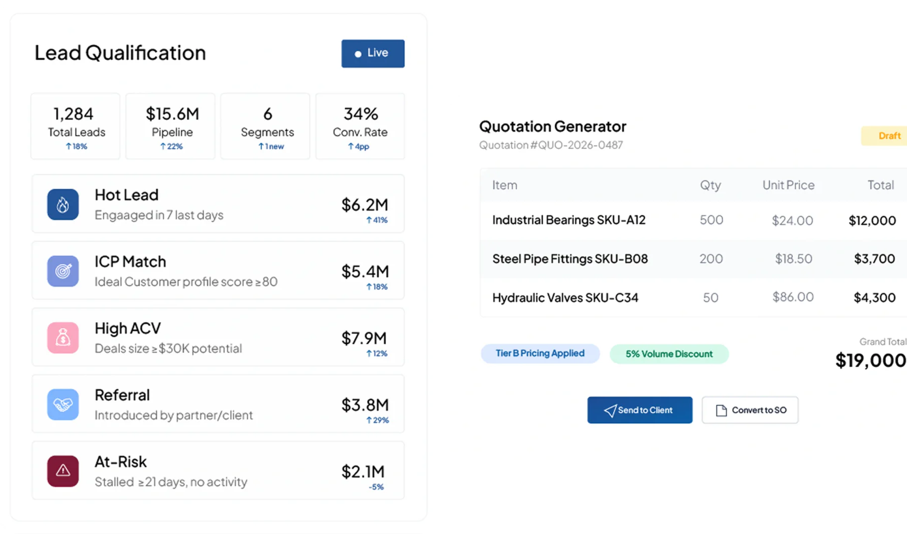 crm software interface HashMicro
