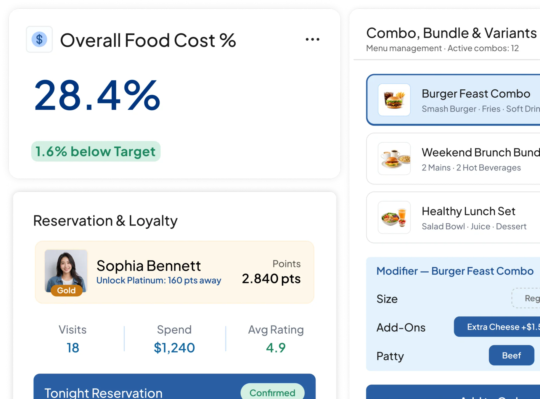 pos f&b software interface HashMicro