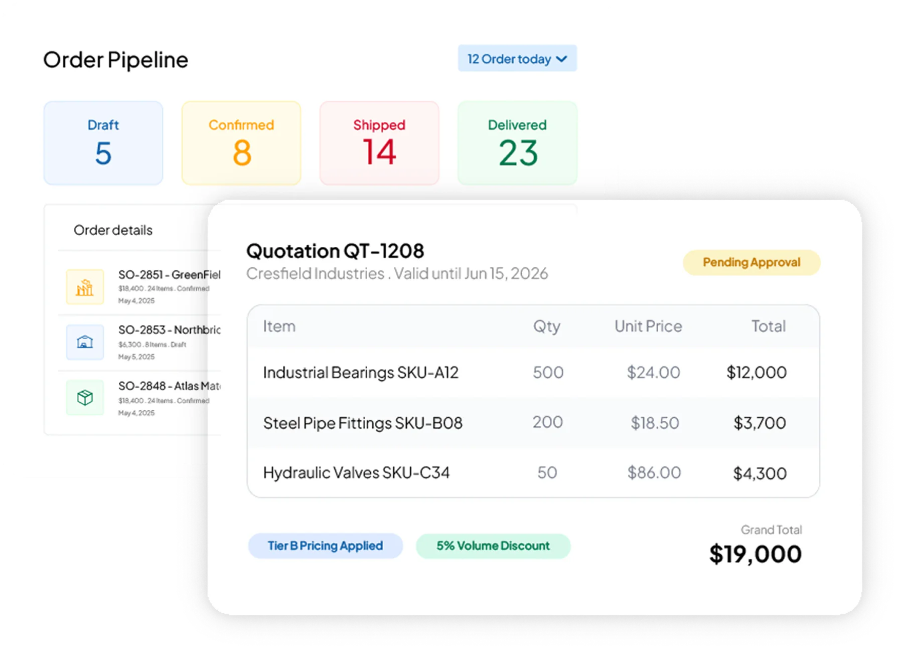 sales software interface HashMicro