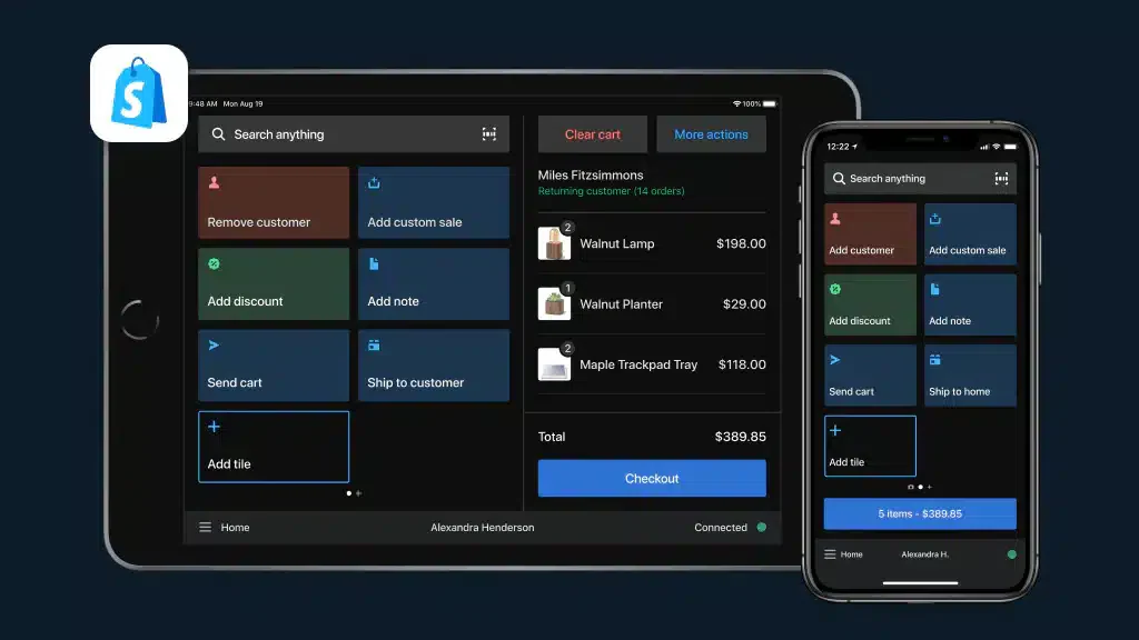 Shopify POS software