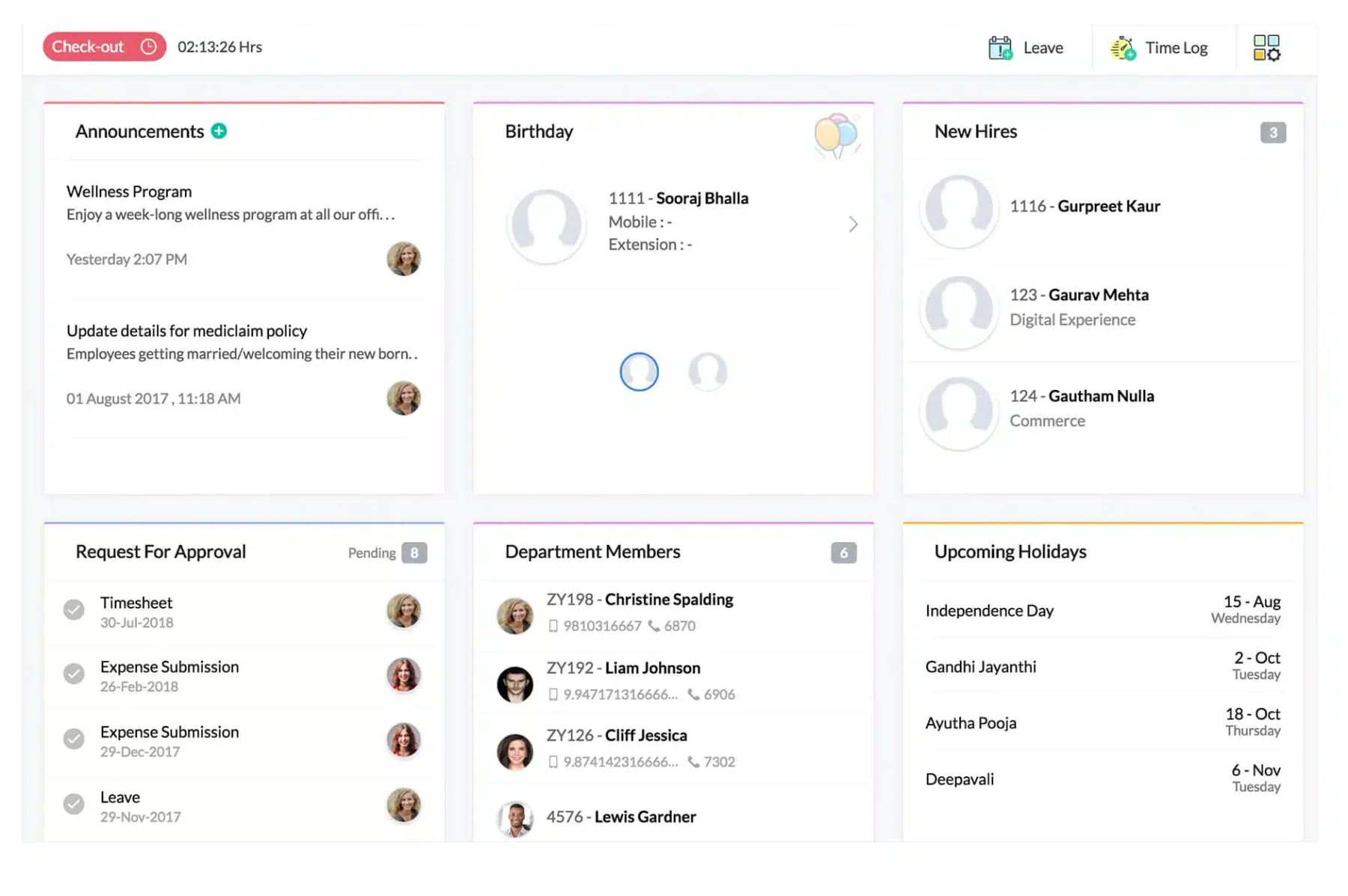 aplikasi untuk hrd zoho people 