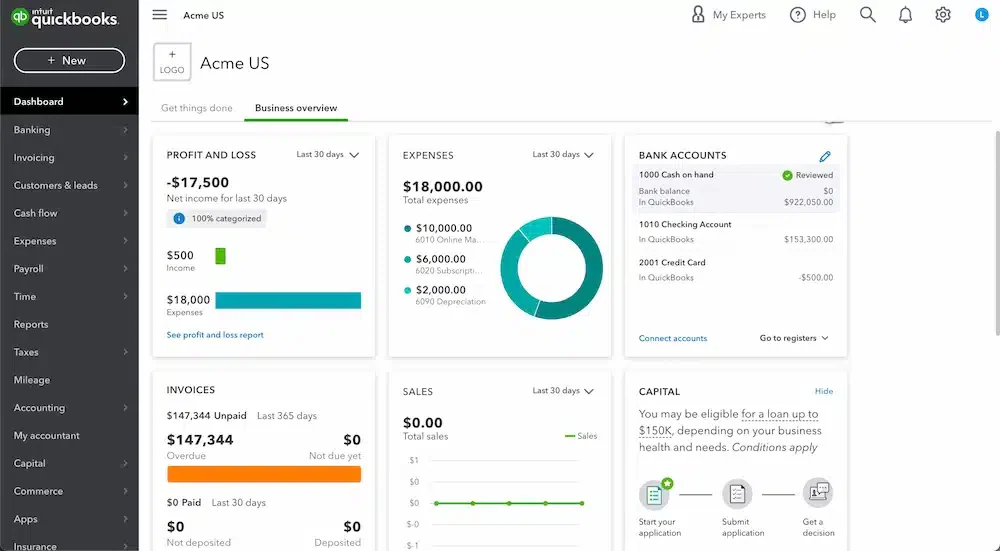 QuickBooks Construction Accounting Software