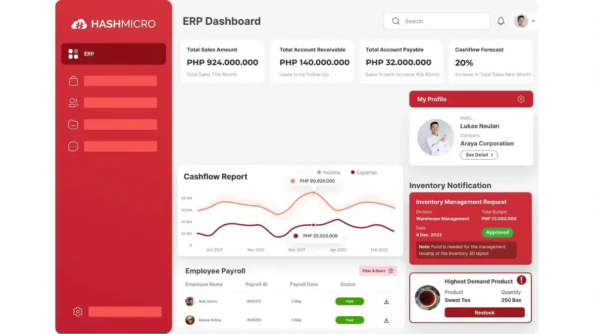 HashMicro ERP Software