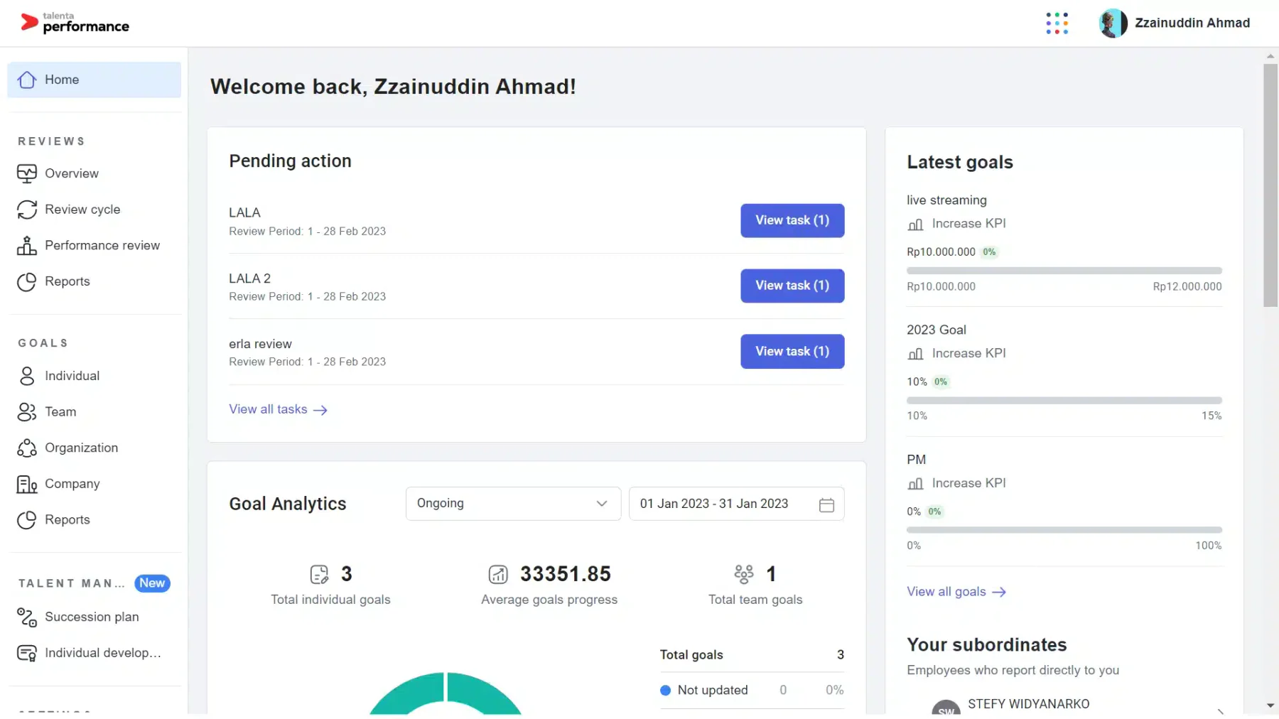 aplikasi hrd berbasis web mekari talenta