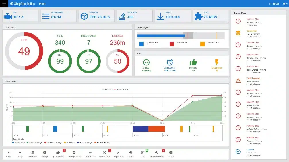 infor erp system for manufacturing