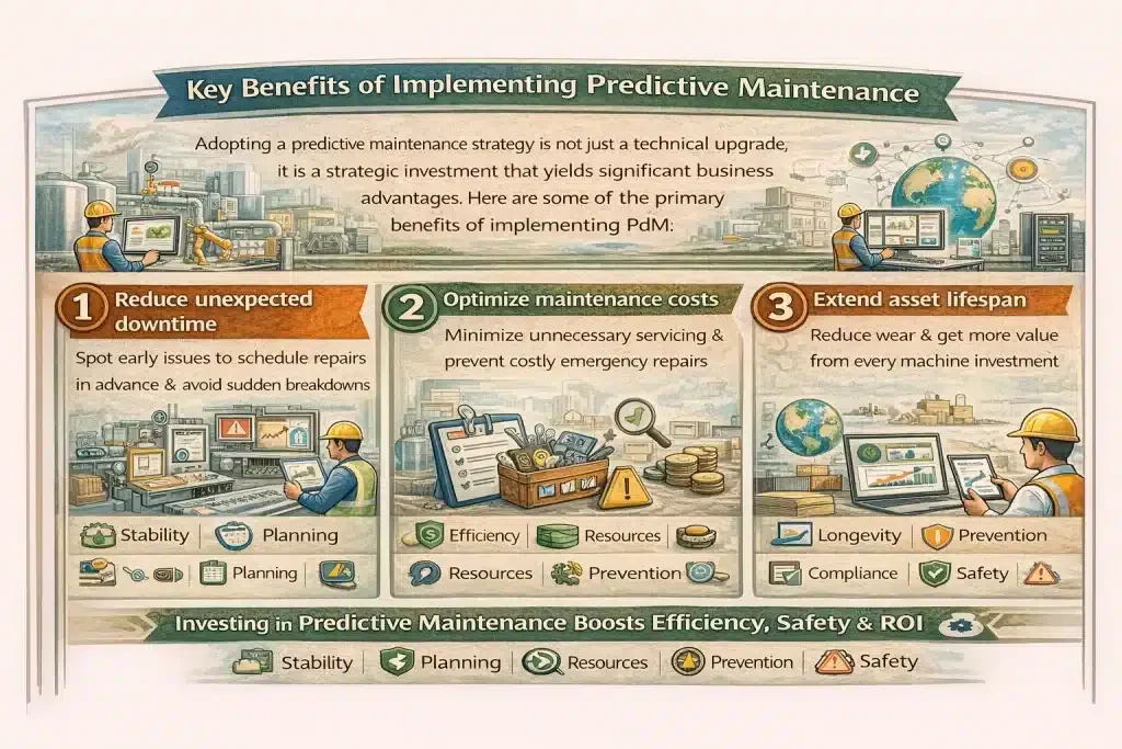 How Predictive Maintenance Keeps Equipment Running illustration