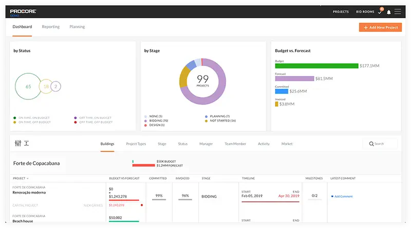 construction scheduling software