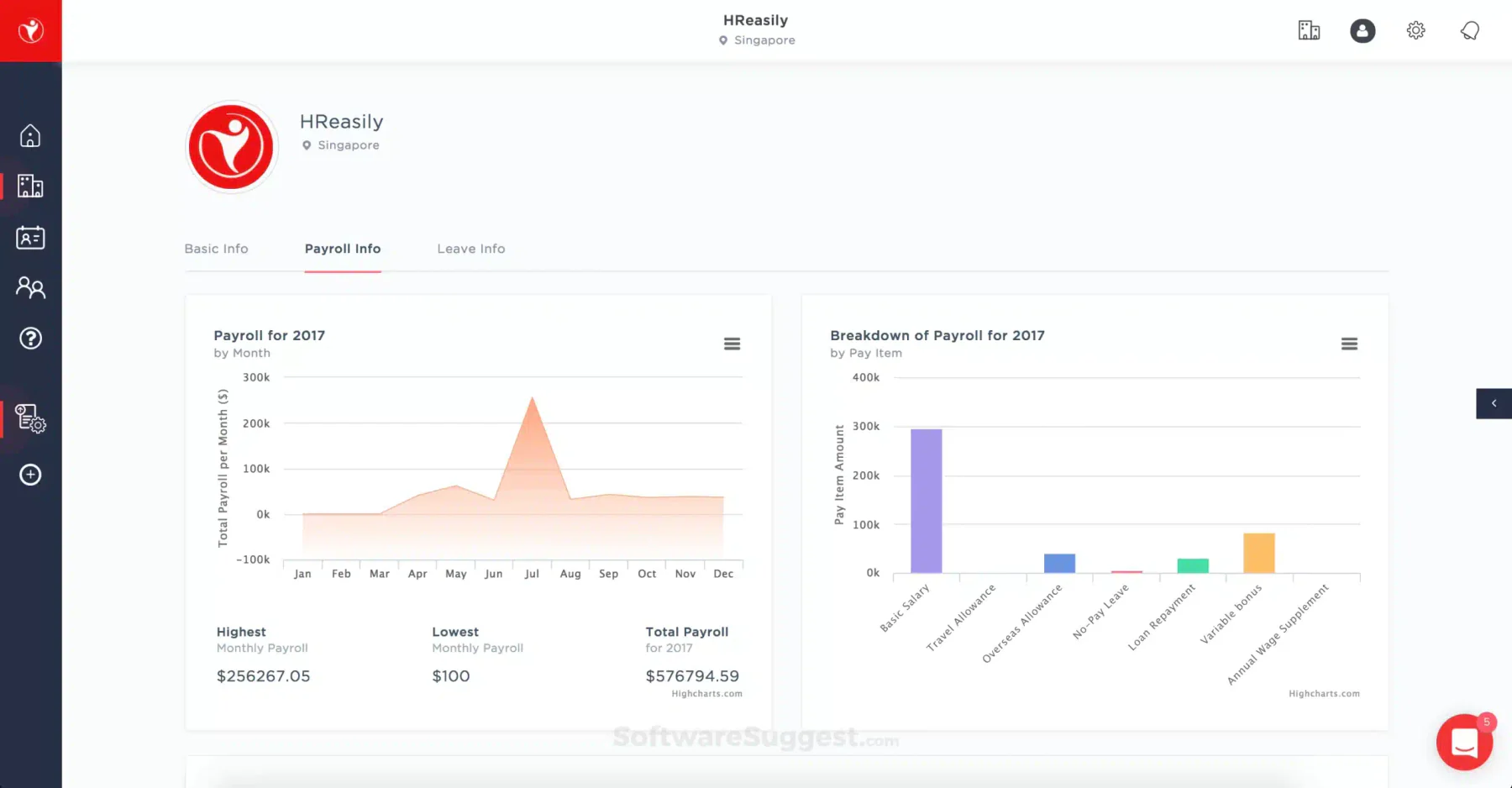 hreasily hris systems