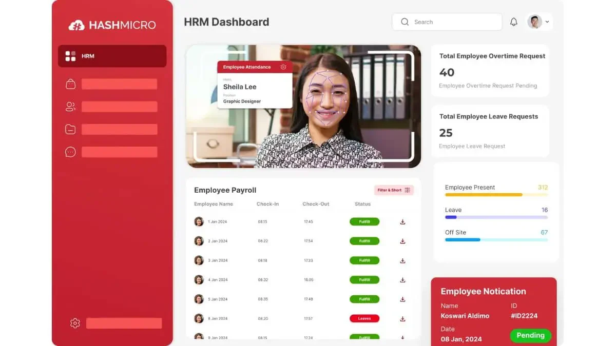 hashmicro hrm software
