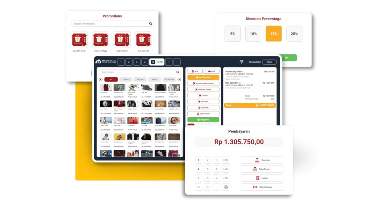 HashMicro Cloud POS Software