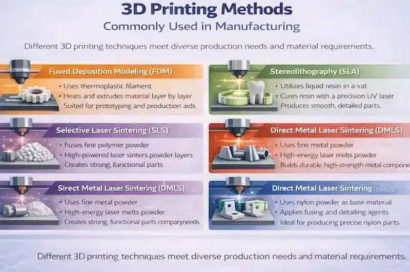 blog bc3d6847d0b8 3d printing methods commonly used in manufacturing