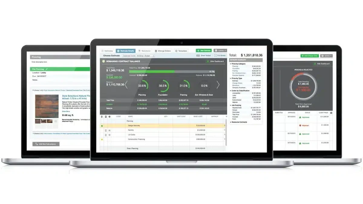 UDA construction estimating software