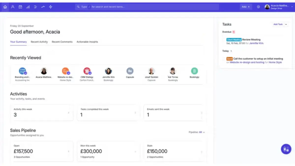 best crm software