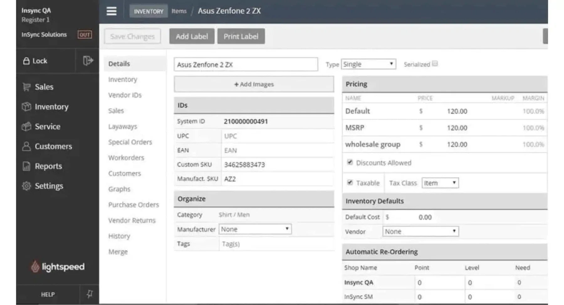 retail management system