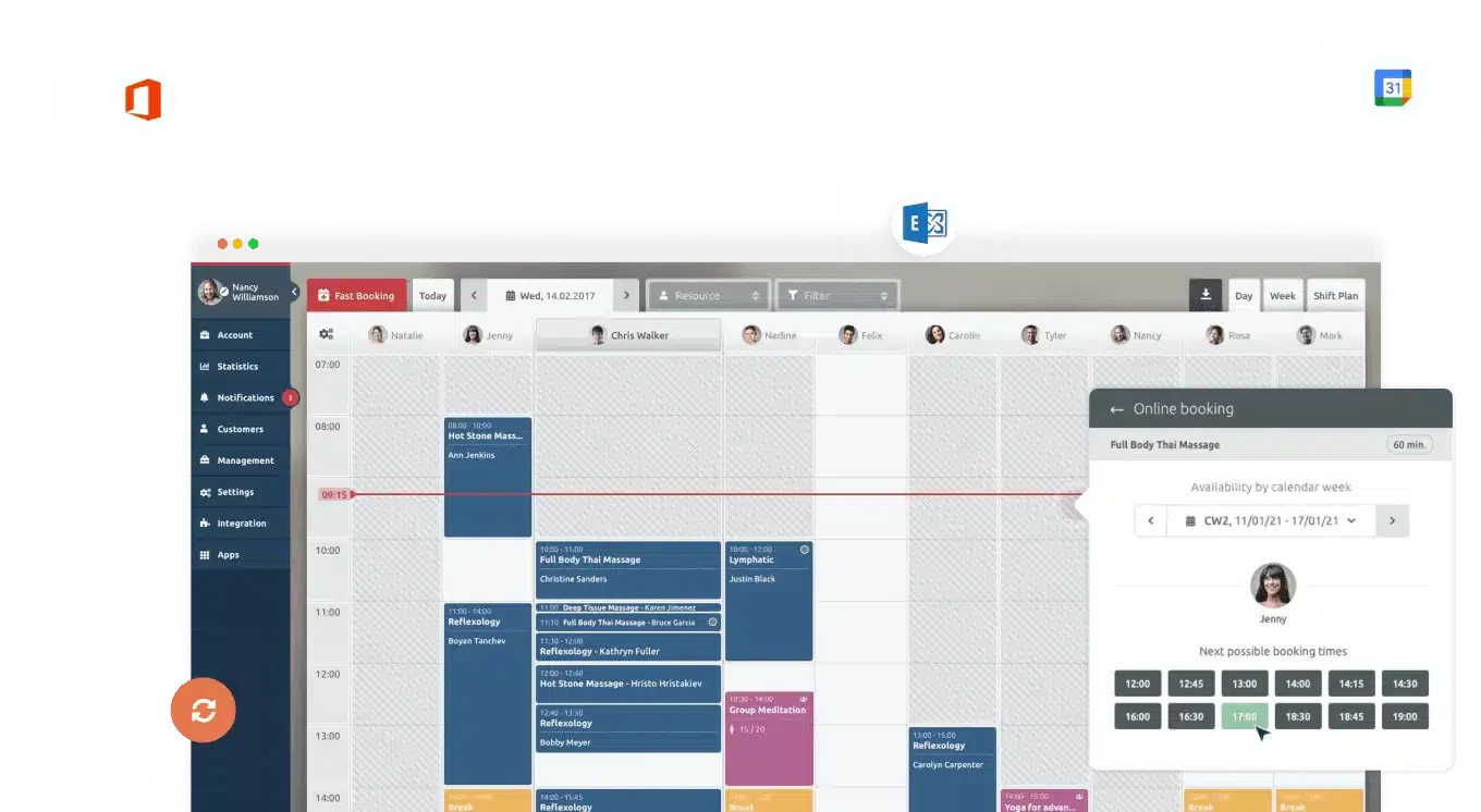 Timify Employee Work Schedule Software