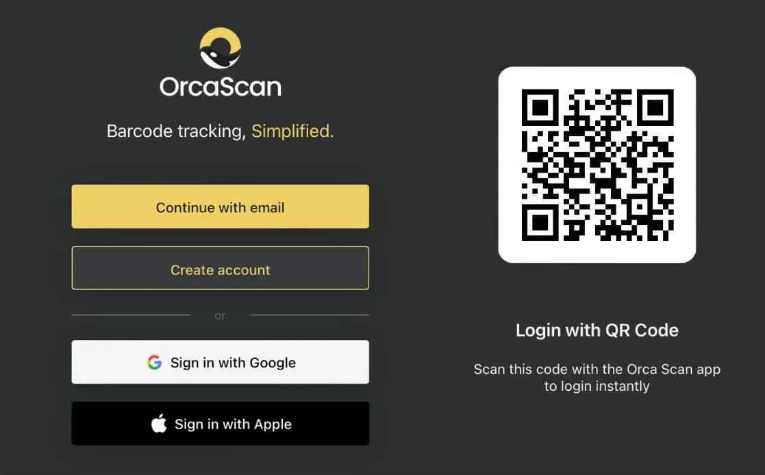 scan barcode