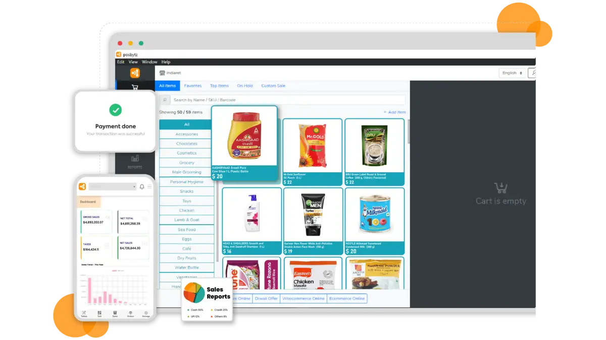 Posbytz Cloud-Based POS Software