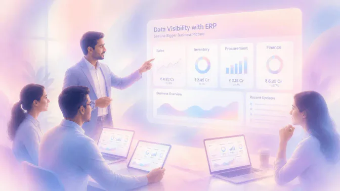 Data Visibility คืออะไร? ERP ช่วยให้ข้อมูลโปร่งใสได้อย่างไร