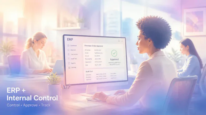 ERP กับการควบคุมภายใน: ช่วยลดความเสี่ยงในการดำเนินธุรกิจอย่างไร?