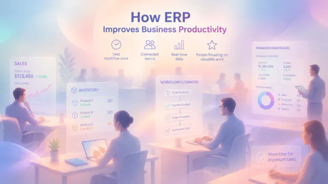 ERP ช่วยเพิ่ม Productivity ให้ธุรกิจได้อย่างไร?