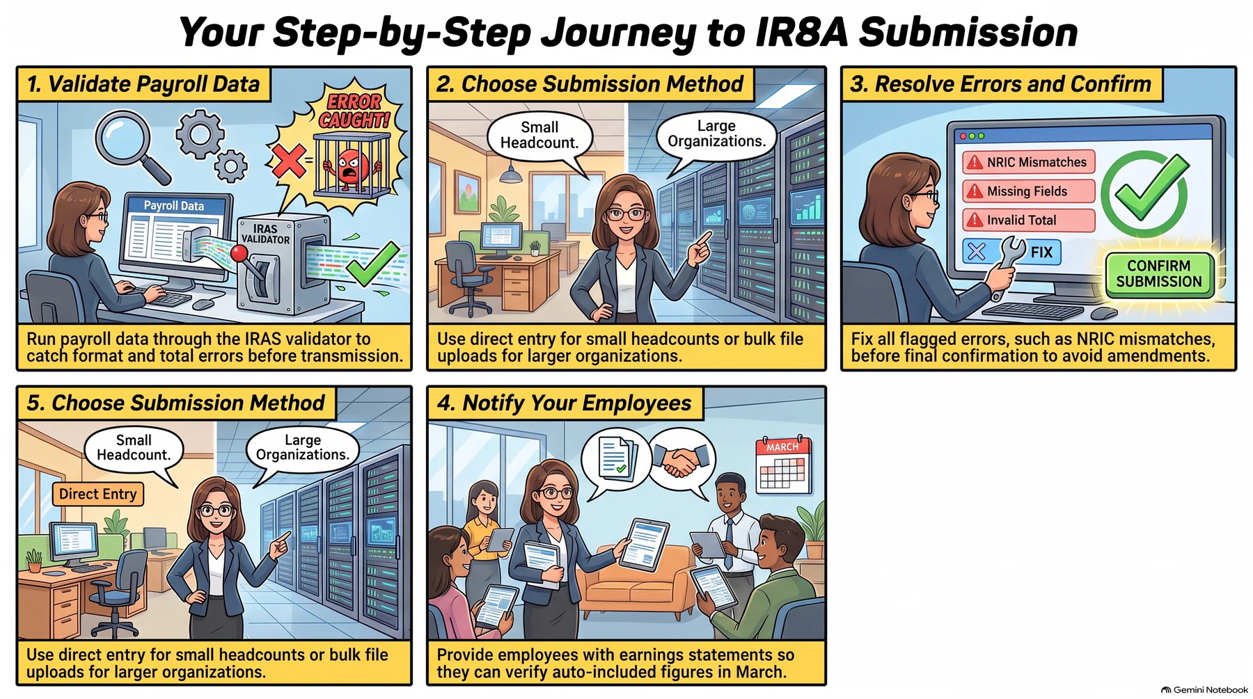 guide to employment income submission