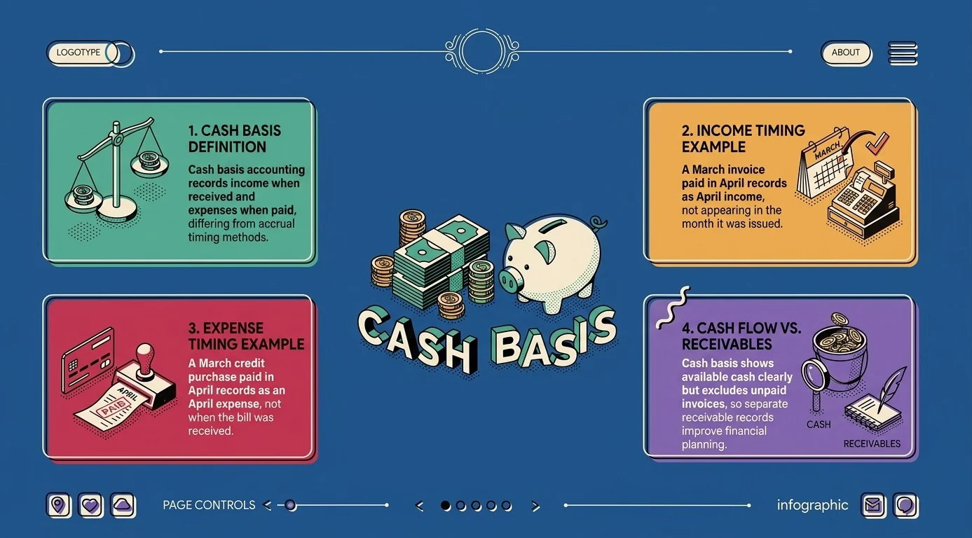how cash basis accounting work