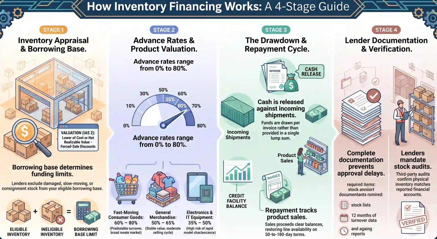 how inventory financing works