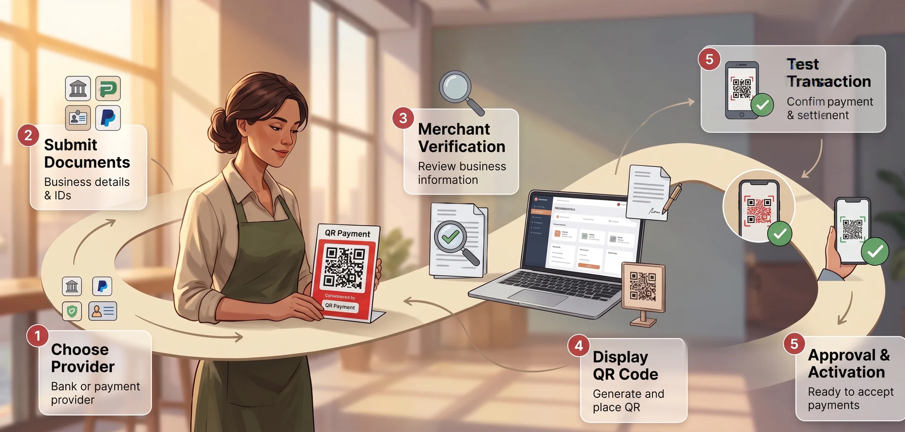how to apply for merchant qr ph