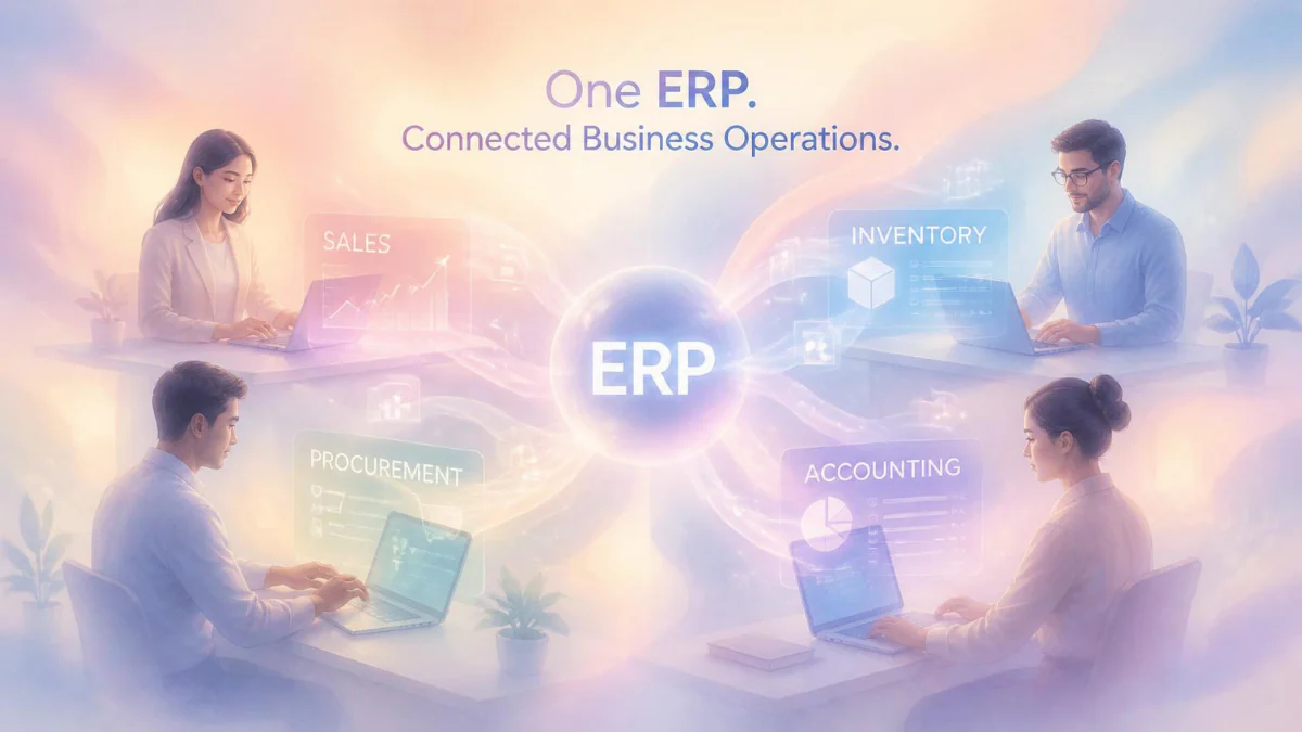 Integrated ERP คืออะไร? รวมระบบ ERP ให้ทำงานเป็นหนึ่งเดียว