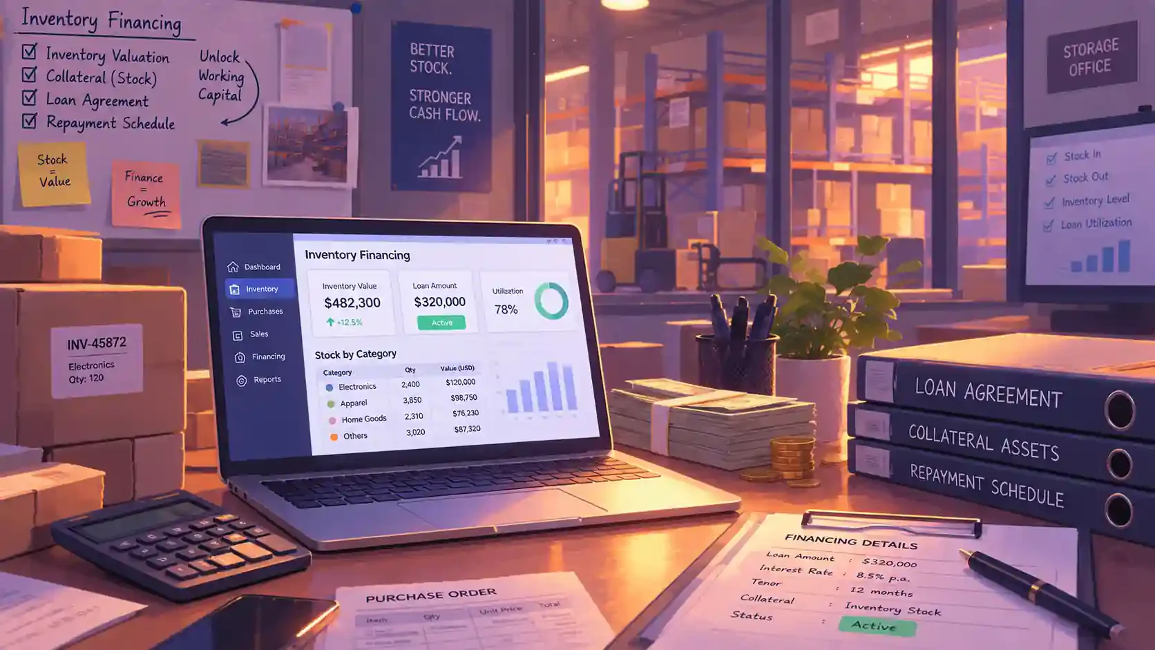 What Is Inventory Financing? Types, Costs and Uses