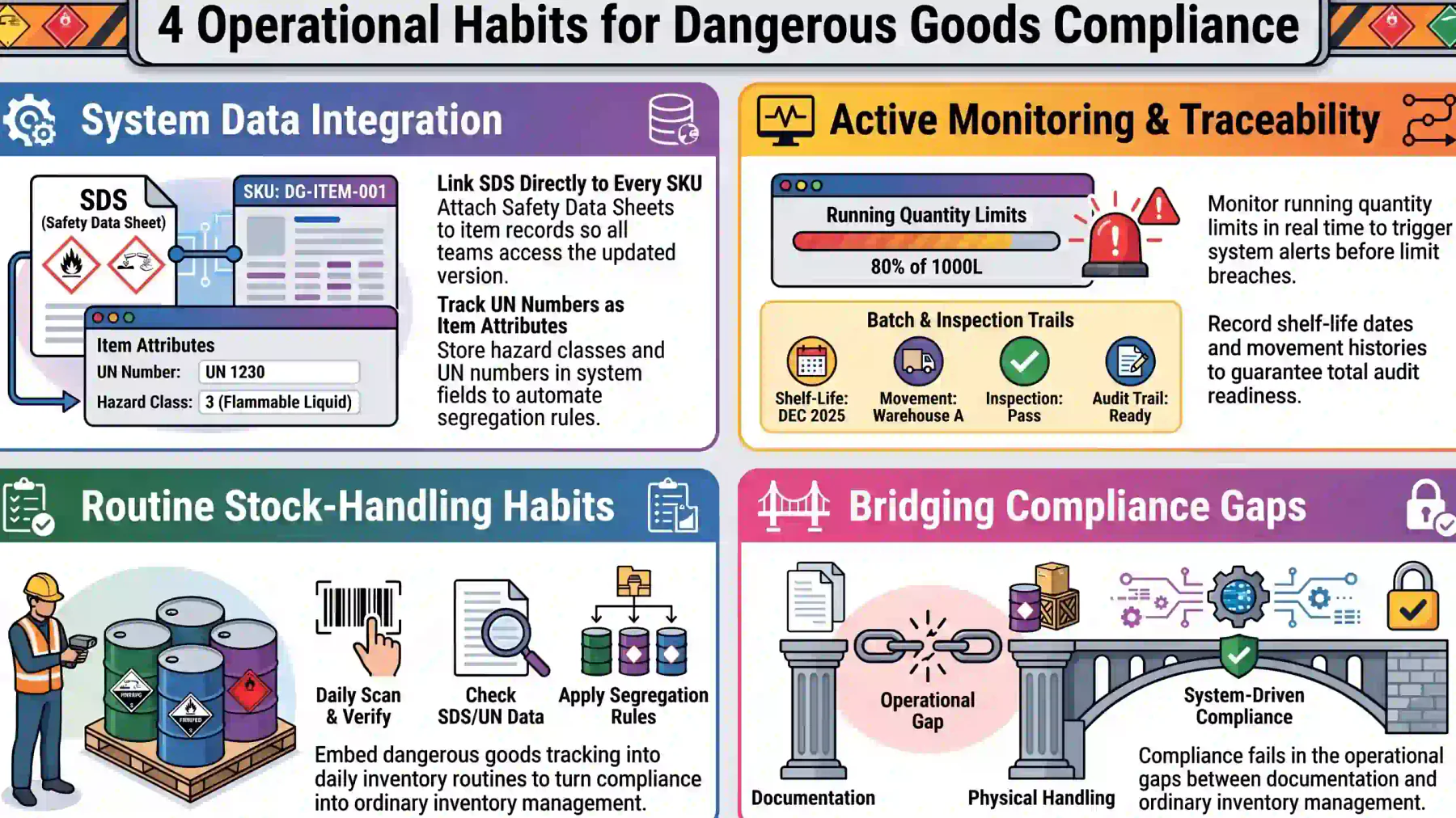 managing dangerous goods compliance in daily operations