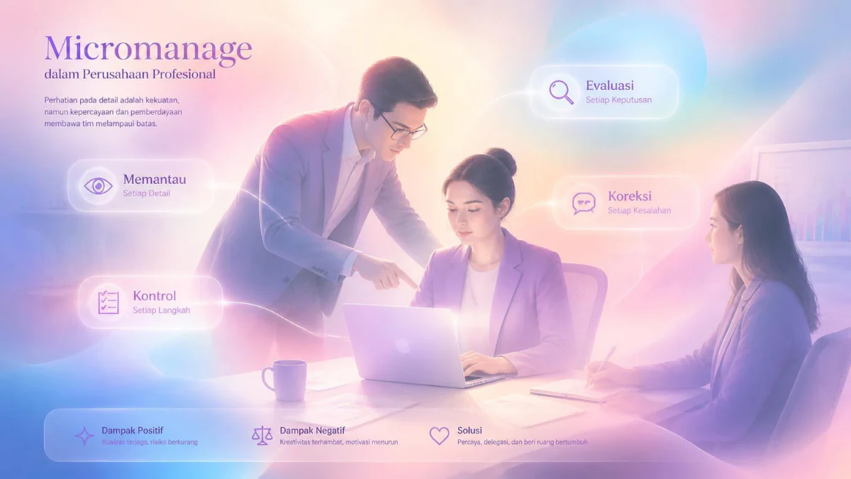 Apa itu Micromanage dan Dampaknya pada Produktivitas Karyawan