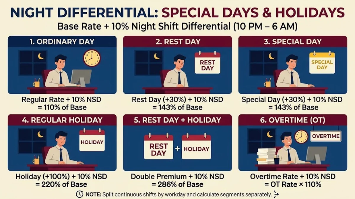 night shift differential pay 3