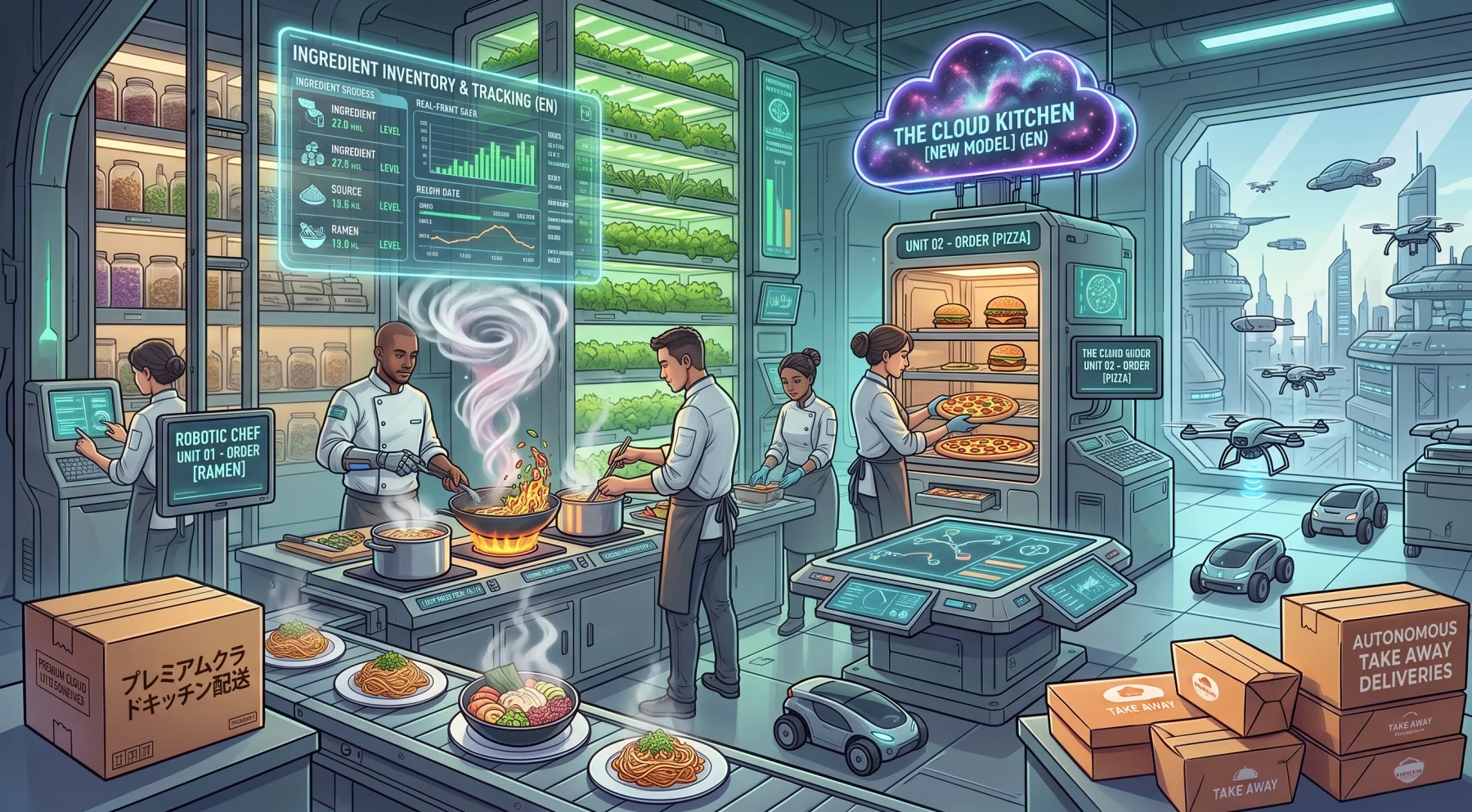 running several brands from one kitchen