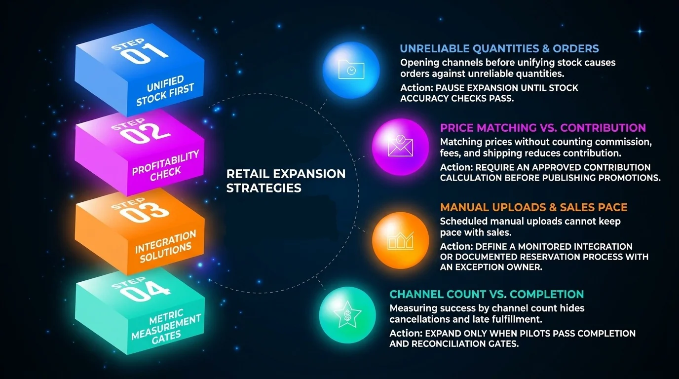 stalling from omnichannel mistakes
