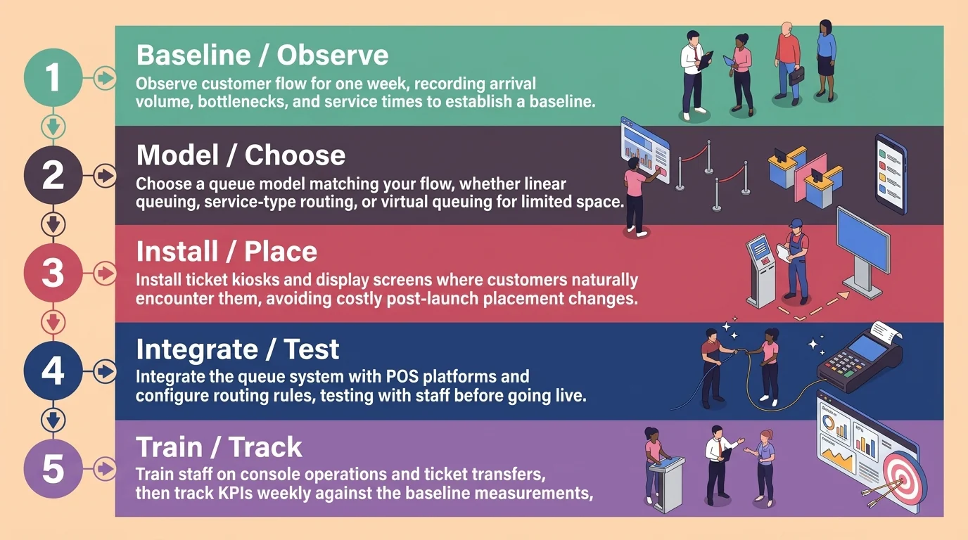 step by step guide implemeting qms