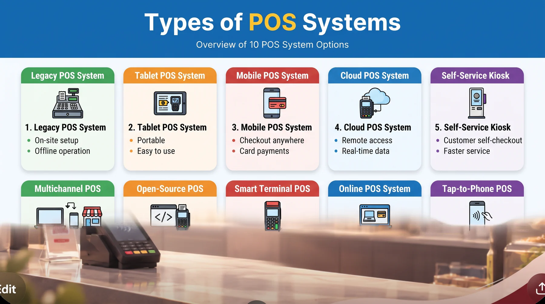 types of pos system