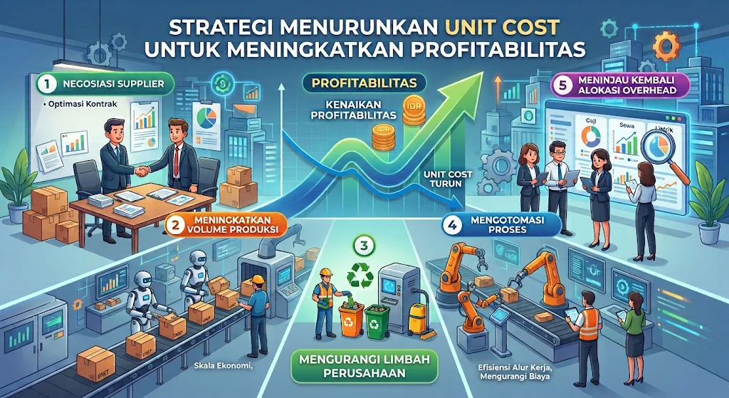 unit cost adalah gm