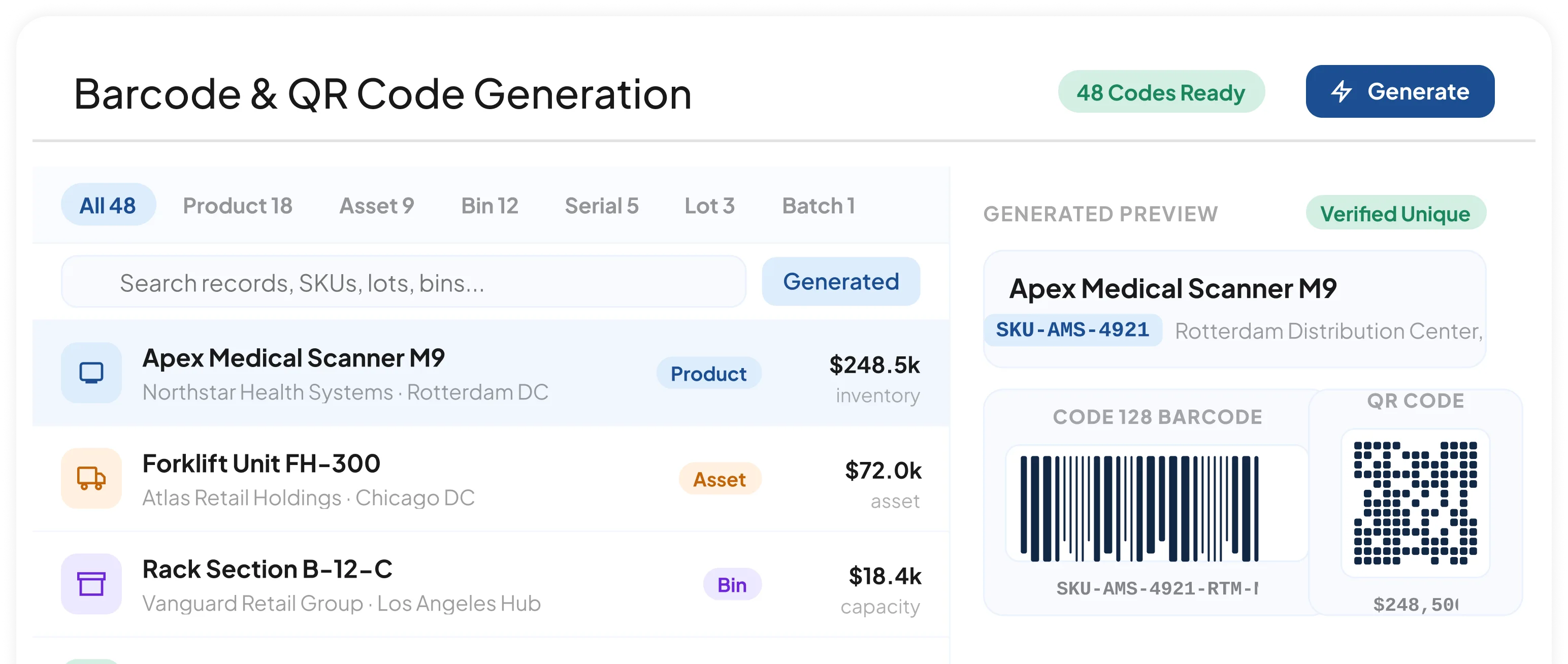 Fitur barcode HashMicro untuk pembuatan barcode dan QR code