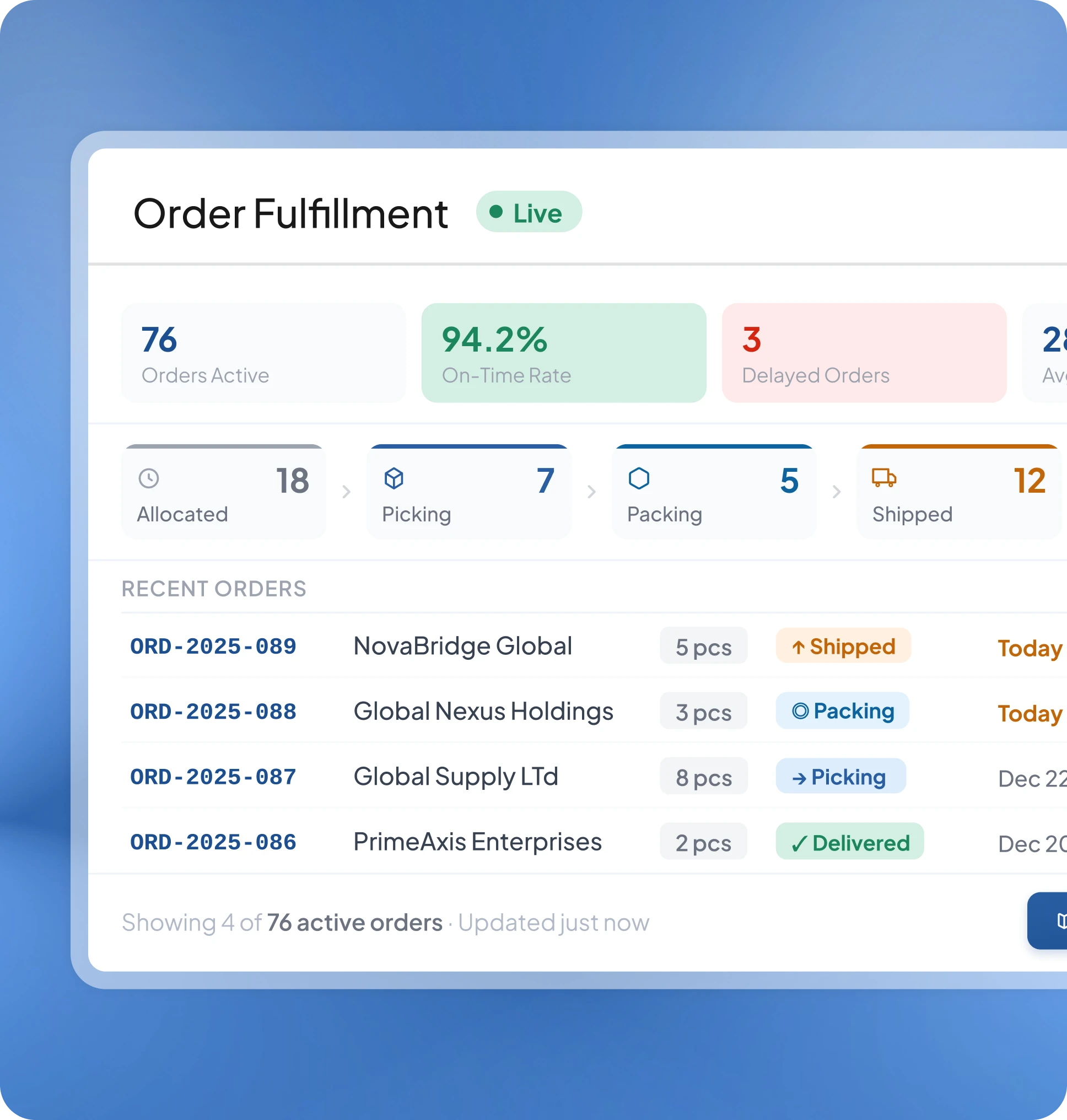 HashMicro supply chain order fulfilment page