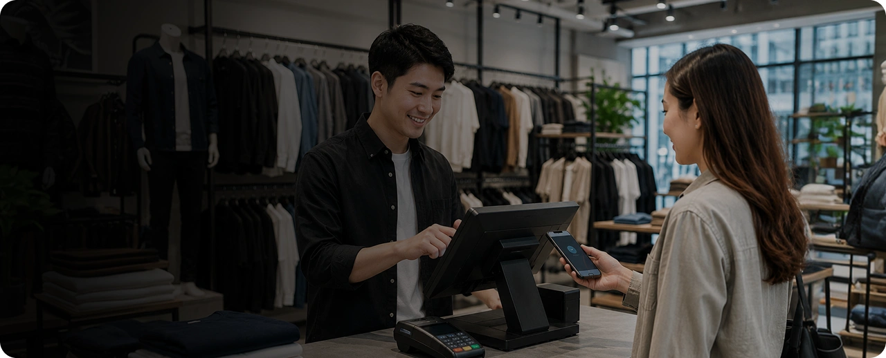 POS Retail operations background for Retail Innovation