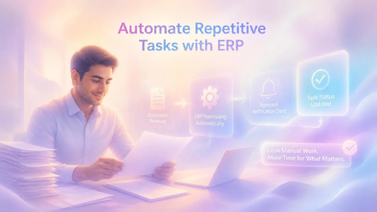 Workflow Automation ใน ERP ลดงานซ้ำซ้อนได้อย่างไร?