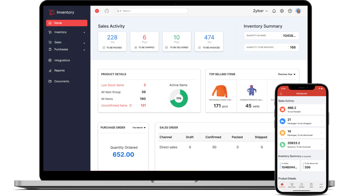 zoho inventory review 2